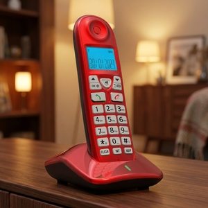 Téléphone analogique omnidirectionnel numérique <span class=keywords><strong>DECT</strong></span> <span class=keywords><strong>sans</strong></span> <span class=keywords><strong>fil</strong></span> de bureau - Product Image 4