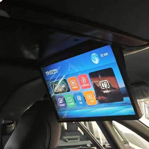 New funmodern ALPHARD 40 xe Roof Mount Flip-down Monitor 15.6 "IPS màn hình cảm ứng Android 9.0 USB/TF cổng 1080p HD - Product Image 3