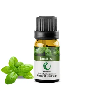 Top Quality Natural Organic Sweet Fragrance Oleum Ocimi Gratissimi Essential Oil Clove Basil Oil For Skin Care Candle Making