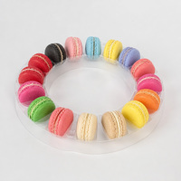 Boîte d'emballage pour gâteaux macarons en chocolat de qualité alimentaire avec logo personnalisé imprimé