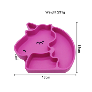 Plaque d'aspiration en silicone pour enfants sans BPA Kit de sevrage LED pour nourrisson Bol anti-déversement pour bébé - Product Image 6