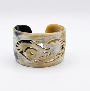 Nuevo Diseño, Brazalete de Cuerno de Buey 100% Natural, Elegante Brazalete de Moda al por Mayor, Joyería Artesanal para Mujer - Product Image 1