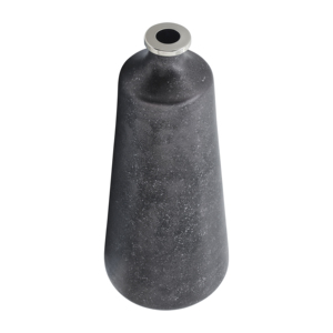 Vaso in Vetro Affusolato Contemporaneo, Centrotavola Moderno per Arredamento e Esposizione Domestica - Product Image 4