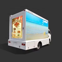 Pantalla LED Móvil para Publicidad en Camiones P5 con Video a Todo Color y Audio Integrado para Camiones de Comida y Promociones