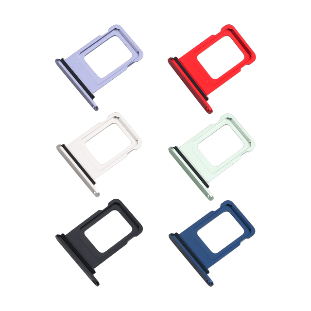 Sim Card Holder Tray Slot Single and Dual Sim Tray Replacement for iPhone 12