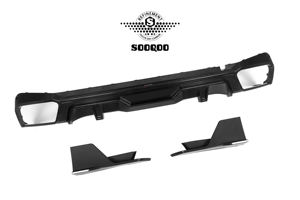 Diffusore posteriore in fibra di carbonio a secco <span class=keywords><strong>X5</strong></span> <span class=keywords><strong>G05</strong></span> stile quadrato lucido in carbonio per paraurti posteriore <span class=keywords><strong>BMW</strong></span> <span class=keywords><strong>X5</strong></span> <span class=keywords><strong>G05</strong></span> 2020 + - Product Image 3