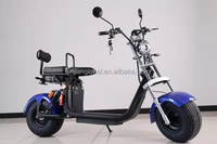 Venta al por mayor de fábrica: Motocicleta eléctrica Citycoco de 60V 1500W con neumático de 18 pulgadas 40 °   Scooter Eléctrico para Adultos