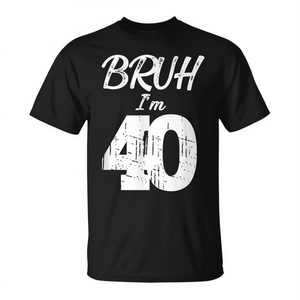 Camiseta Personalizable para el 40.º Aniversario, para Promociones Personalizadas - Product Image 2