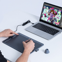 Tablette graphique Huion HS611 avec espace de travail de 10x6 pouces, stylet sans batterie à 8192 niveaux de pression