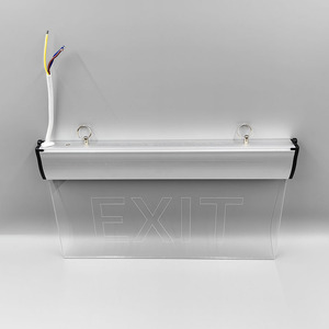 Nhà Máy Giá LED <span class=keywords><strong>Exit</strong></span> dấu hiệu, LED Đèn khẩn cấp với pin sạc, bảng điều khiển <span class=keywords><strong>Acrylic</strong></span> trong suốt với Laser pictogram - Product Image 6