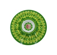Assiette de service pour oeufs chromatiques ronds Vaisselle de Pâques Assiette à oeufs en plastique vente en gros