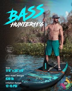 Planche de Stand Up Paddle Gonflable Ultra Stable 430lb avec Soudure Thermique – Fournisseur Direct Usine pour Dropshipping - Product Image 4