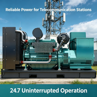 Générateur 400 kVA, moteur Stamford, triphasé 380 V, générateur diesel, générateur diesel économique