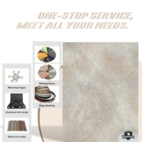 Precio de Fábrica, MDF con Revestimiento de Melamina con Aspecto de Piedra, 8mm-36mm, Grosor Personalizado, Resistente al Fuego y a la Humedad, Superficie Lisa, Decorativo para Hoteles