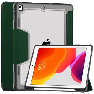 Máy tính bảng cho iPad trường hợp da cho iPad Pro 11 2024 trường hợp máy tính bảng 11 inch với Acrylic Cover quay lại - Product Image 1