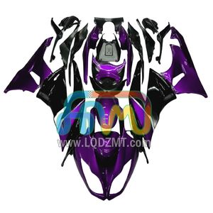 Inyección para <span class=keywords><strong>KAWASAKI</strong></span> <span class=keywords><strong>NINJA</strong></span> 2017 ZX 6R Púrpura negro 636 6 R ZX6R 19 20 21 22 44LQ.61 ZX-6R ZX636 2019 2020 2021 Carenado - Product Image 1