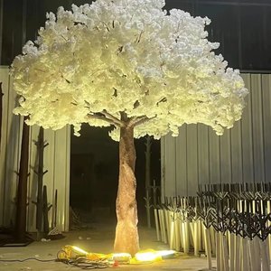 Arbre de lumières <span class=keywords><strong>LED</strong></span> imperméable fait à la main personnalisé grand arbre de fleurs de cerisier artificiel pour la décoration d'Halloween de festivals d'intérieur et d'extérieur - Product Image 1