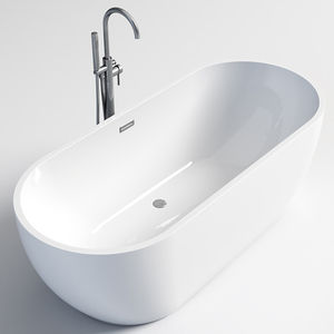 <span class=keywords><strong>Baignoire</strong></span> <span class=keywords><strong>de</strong></span> <span class=keywords><strong>salle</strong></span> <span class=keywords><strong>de</strong></span> <span class=keywords><strong>bain</strong></span> 60 pouces <span class=keywords><strong>Baignoire</strong></span> autoportante en acrylique léger <span class=keywords><strong>de</strong></span> luxe <span class=keywords><strong>Baignoire</strong></span> en alcôve - Product Image 2