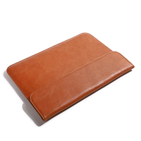 Cire d'huile de haute qualité en cuir véritable pochette d'ordinateur en cuir housse pour ordinateur portable pour Apple Mac Pro Macbook