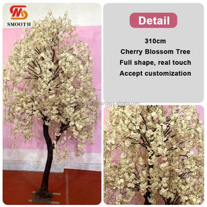 Personnalisable SMOOTH White Cherry Blossom Tree Forked Flower Tree for Wedding Birthday Valentine's Day Celebration - Product Image 4