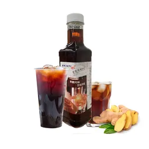 New Product Factory Wholesale 100% High Quality bubble tea ginger & cola flavor syrup SHJAYI monin Supplier
