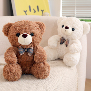 Di alta qualità carino in morbido cotone PP peluche piccola bambola di orsacchiotto Mini peluche ricamato papillon regalo di compleanno per bambini - Product Image 6