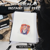 Película de Transferencia DTF PET para Parches de Ropa, Papel Blanco de Alta Temperatura para Impresión Digital por Transferencia de Calor, Tela Tatami, Venta al Por Mayor