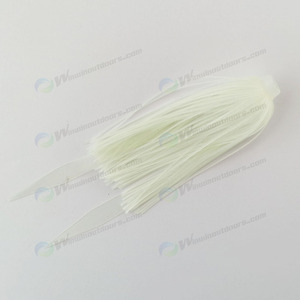 En stock, jupes de leurres de pêche en silicone, jupes parapluie avec attaches, jupes de leurres en caoutchouc pour jigs, à prix abordable - Product Image 5