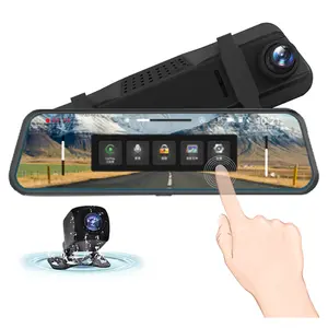 Toptan Dash Cams 4K ön ve arka GPS HD Dash Boardcar kamera DVR sürüş Video kaydedici Wifi Gps 4K Dashcam araba kara kutusu