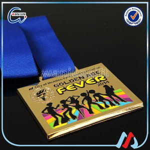 2016 GOLDENE ALTER FIEBER <span class=keywords><strong>gold</strong></span> metall medaille produzent (M243) - Product Image 2