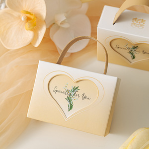 Boîte à bonbons de mariage de luxe - Emballage cadeau portable pour la Saint-Valentin, pour cosmétiques, cadeaux de fête et décoration de table d'anniversaire - Product Image 5