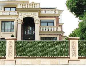 Valla de hoja de hiedra <span class=keywords><strong>artificial</strong></span> de <span class=keywords><strong>bajo</strong></span> precio Enrejado de hojas verdes de Seto <span class=keywords><strong>artificial</strong></span> - Product Image 2