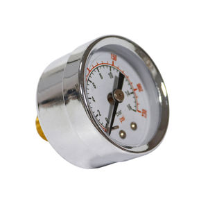 Манометр/манометрический прибор с двойным электролитическим покрытием корпуса, 0-16 бар/0-230 фунтов на кв. дюйм, Y-40, с возможностью индивидуальной настройки, трубка Бурдона, гарантия 1 год - Product Image 4