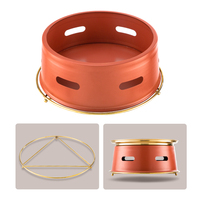 Nouveau gril rond extérieur de charbon de bois pour la maison et les garden parties pour la maison et le jardin