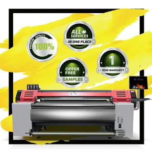 Mesin cetak tekstil langsung Premium seri MT pencetak sabuk kain mesin cetak kain katun Ideal untuk industri garmen