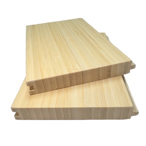 Plancher solide <span class=keywords><strong>en</strong></span> <span class=keywords><strong>bambou</strong></span> Moso YUYOU, imperméable, à lattes moyennes, installation facile, usage intérieur moderne, garantie 1 an, maison, bureau, naturel - Product Image 2
