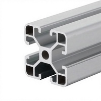 Profils d'extrusion en alliage d'aluminium modernes et personnalisés, revêtus et anti-corrosion, pour portes/fenêtres architecturales extérieures |   Durable