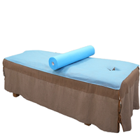 Draps de lit jetables non tissés imperméables et rouleaux de draps bleus/rose, certifiés CE, qualité médicale, tailles personnalisées pour usage domestique et hospitalier