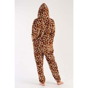 Women's Loose Fit Long-Sleeve Zip-Up Soft Hooded <b>Jumpsuit</b> Cuffed Pockets for Workout <b>Party</b> Fitness Print Pattern Autumn Season - Product Image 1