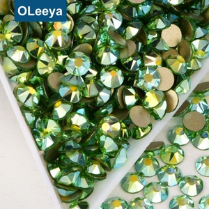 Blingbling Various Colors Flatback Loose Glass Non Hotfix Crystal 3D Nail Art Rhinestone - Product Image 1