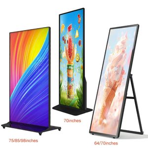 Pantalla Publicitaria Vertical de 64, 70, 75, 85 y 98 Pulgadas, Pantalla Completa, 4K UHD, para Interiores, Kiosco de Señalización Digital - Product Image 4