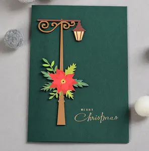 मौके क्रिसमस ग्रीटिंग कार्ड क्रिसमस उपहार कार्ड 3D