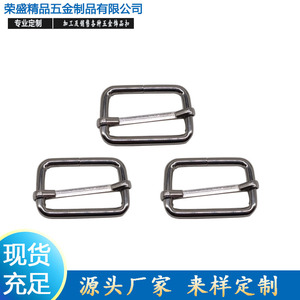 Hebilla deslizante de alambre metálico con tres posiciones ajustables para bolsos y carteras, accesorio de hardware duradero - Product Image 5