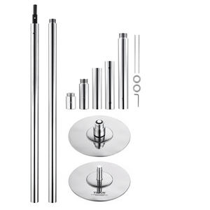 Kit de Barra de Pole Dance VAXON de 45 mm, Acero Inoxidable, Altura Ajustable de 86 a 104 Pulgadas, Portátil y Desmontable para Ejercicios de Fitness - Product Image 1