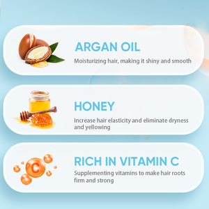 Manufacturer Custom Scent Bio Silk Hair Frizz Serum Private Label <b>Organic</b> Honey Nourish Hair Serum <b>Oil</b> Wholesale in Chinese - Product Image 4