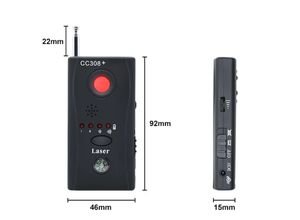 High-Tech Camera Detector Anti Spy Camera Scanning Detector CC308 + Laser sem fio escondido Finder GSM RF Scanner Proteger a privacidade - Product Image 3
