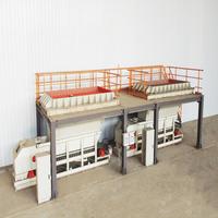 Alimentateur automatique pour boîtes de traitement de l'argile humide et de la schiste avec débit d'alimentation réglable
