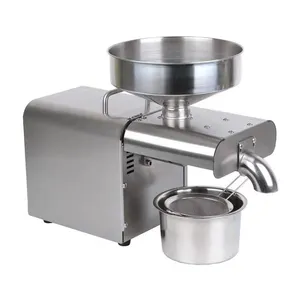 Peanut Almond Castor Hemp Perilla Seed Canola Electric Oil Press Machine Extractor Automatic Nut Seeds Peanut Oil Expeller