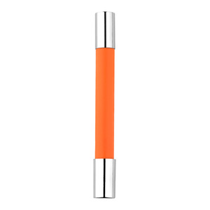 Faucet Extension Hose Universal Water Pipe Connector 30CM Alloy Orange Silicone Inner And Outer Rotation - Product Image 1