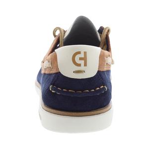 Chaussures bateau pour homme Cole Haan Grandpro Windward Dk Sequoia Navy Blazer Ivory - Product Image 3